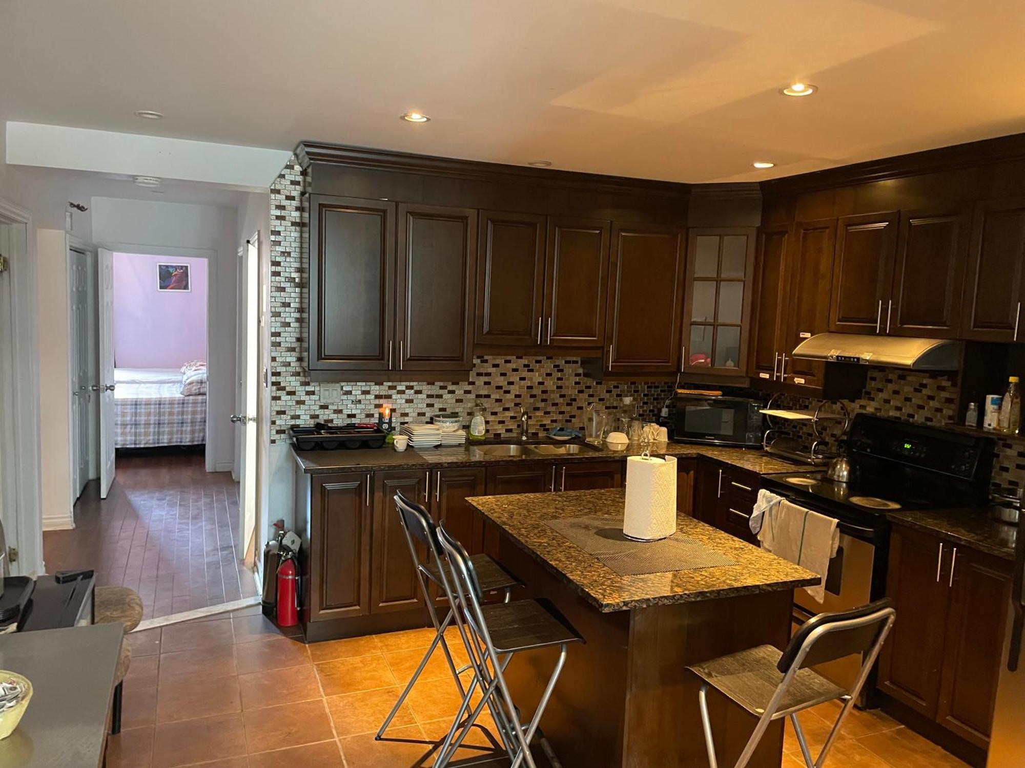Self Service Small Breakfast, 2 Double Beds Private Room Montréal Exterior foto